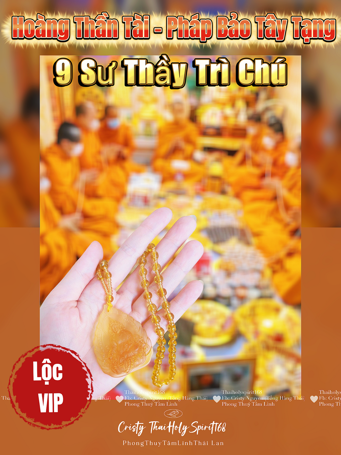 Hoàng Thần Tài - Pháp Bảo Tây Tạng