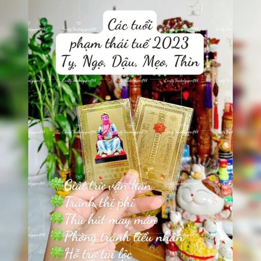 THẺ BÀI THÁI TUẾ 2023